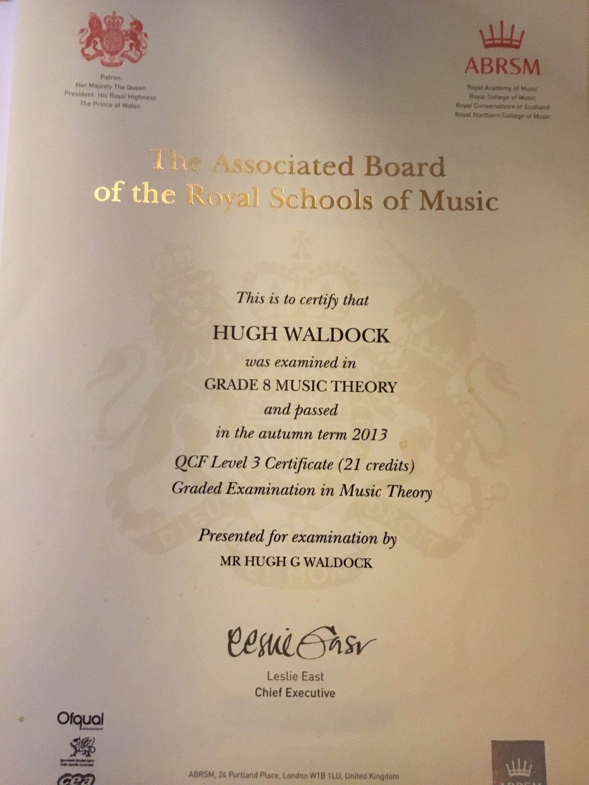 Grade 8 Theory HW Grade 8 Theory HW